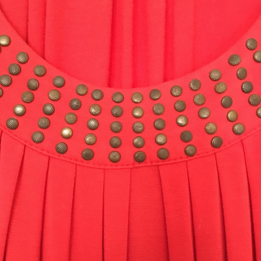 NWOT/MICHAEL KORS Orange Blouse.